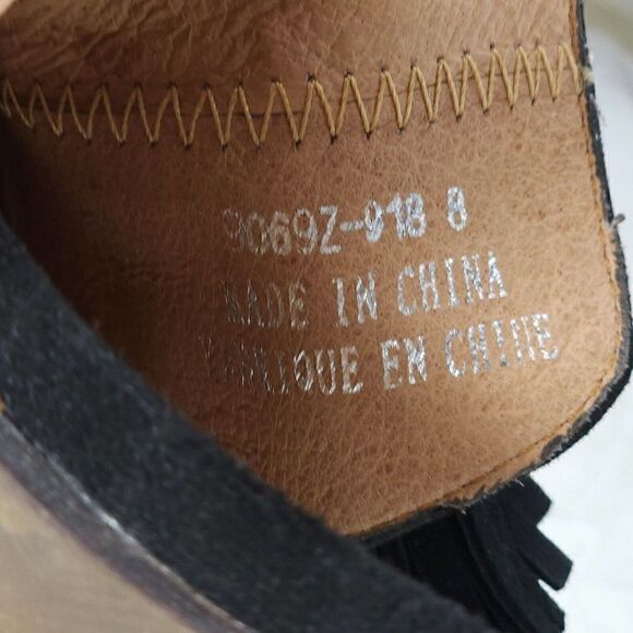 Free People Jeffrey Campbell Women's Charles US8 Suede Slip-On Tassel Loafers - Picture 15 of 15